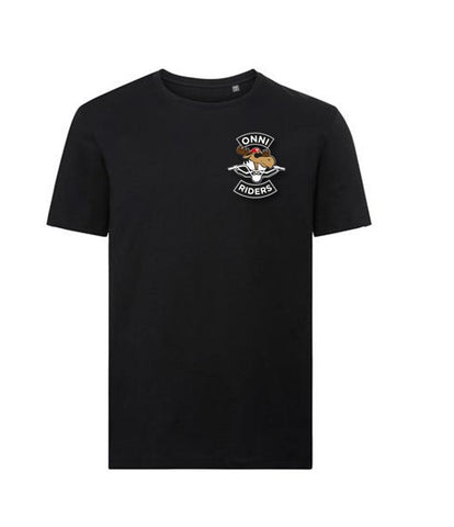 Onni Hirvi Riders / Miesten musta t-paita